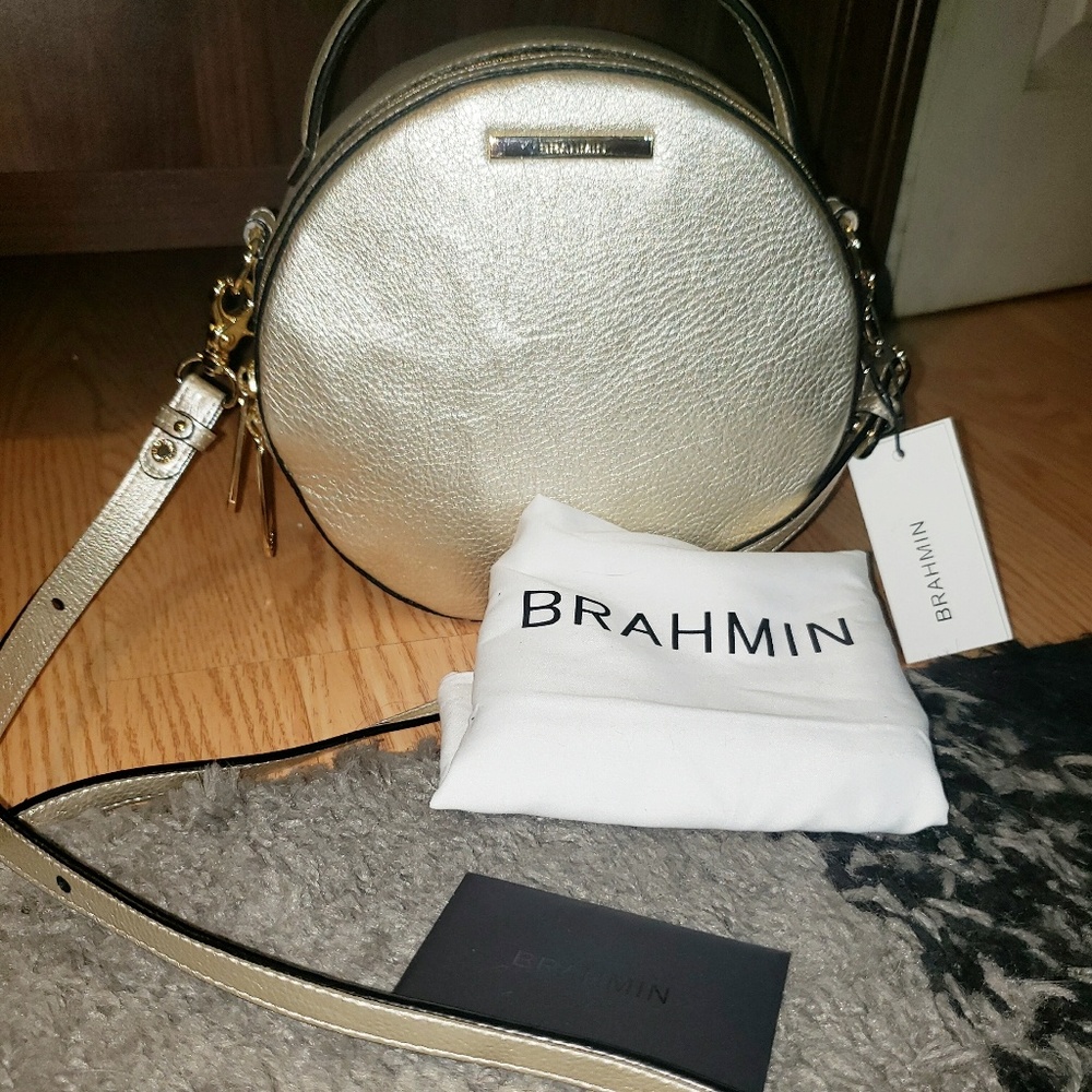 (SOLD)Brahmin Moonlit canteen bag(SOLD)